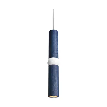 Lightbone lampada a sospensione - Medium 53,8 cm, blue oak - Oblure