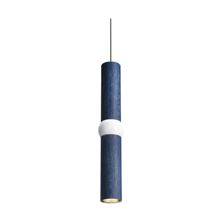 Lightbone lampada a sospensione - Medium 53,8 cm, blue oak - Oblure