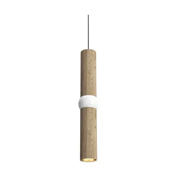 Lightbone lampada a sospensione - Medium 53,8 cm, rovere naturale - Oblure