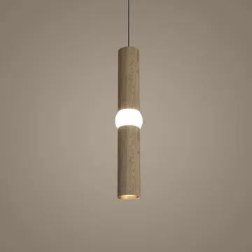 Lightbone lampada a sospensione - Medium 53,8 cm, rovere naturale - Oblure