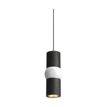 Lightbone lampada a sospensione - Small 24 cm, rovere nero - Oblure