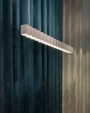 Superwave lampada a sospensione - Bianco - Oblure