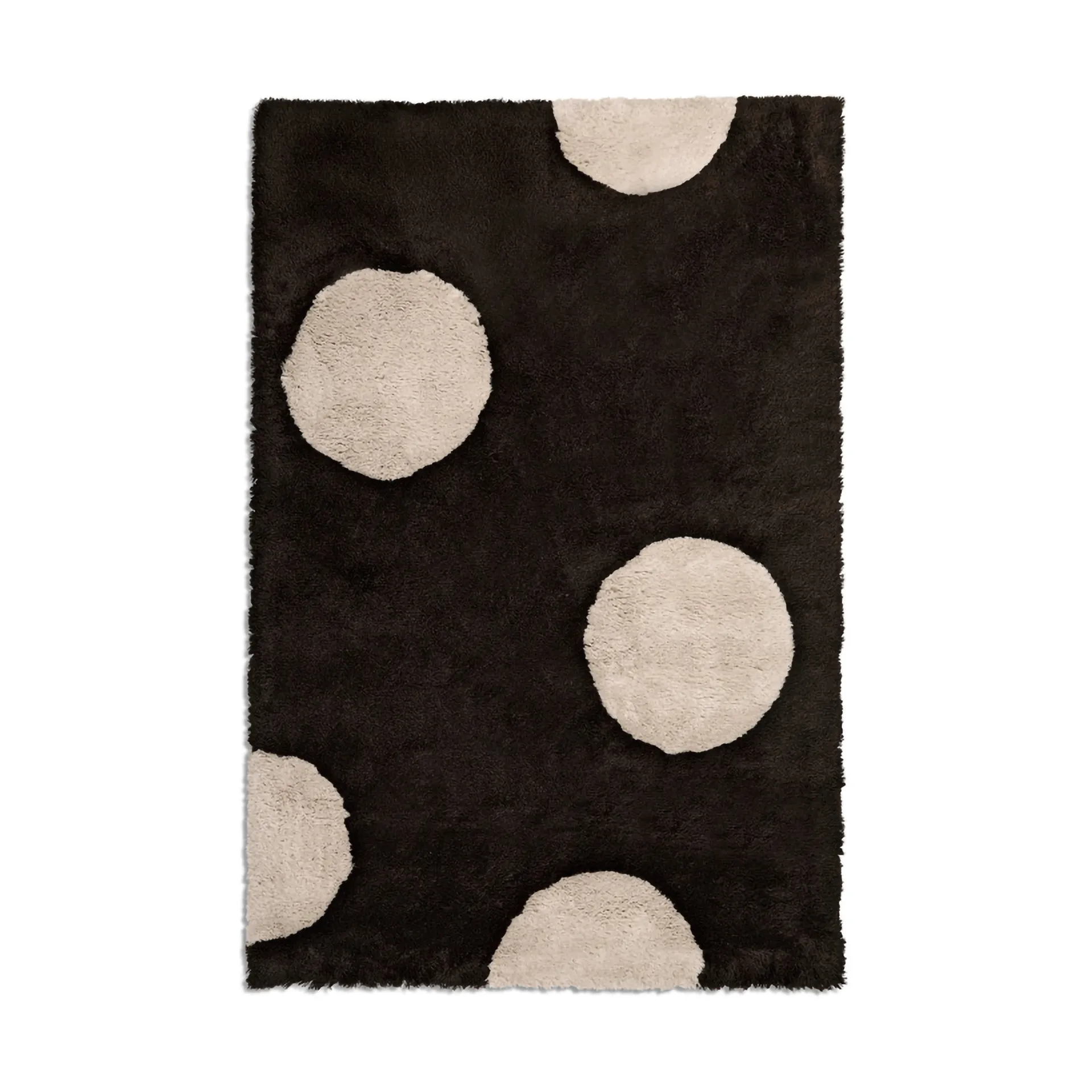 Tappeto in lana ODC Dot Big Scale, Brown beige, 170x240 cm Ogeborg