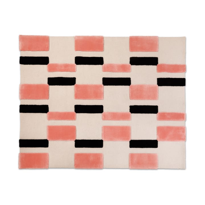 Tappeto ODC Segment Rug Collection Irregular - Coral crush-cream-black, 120x200 cm - Ogeborg