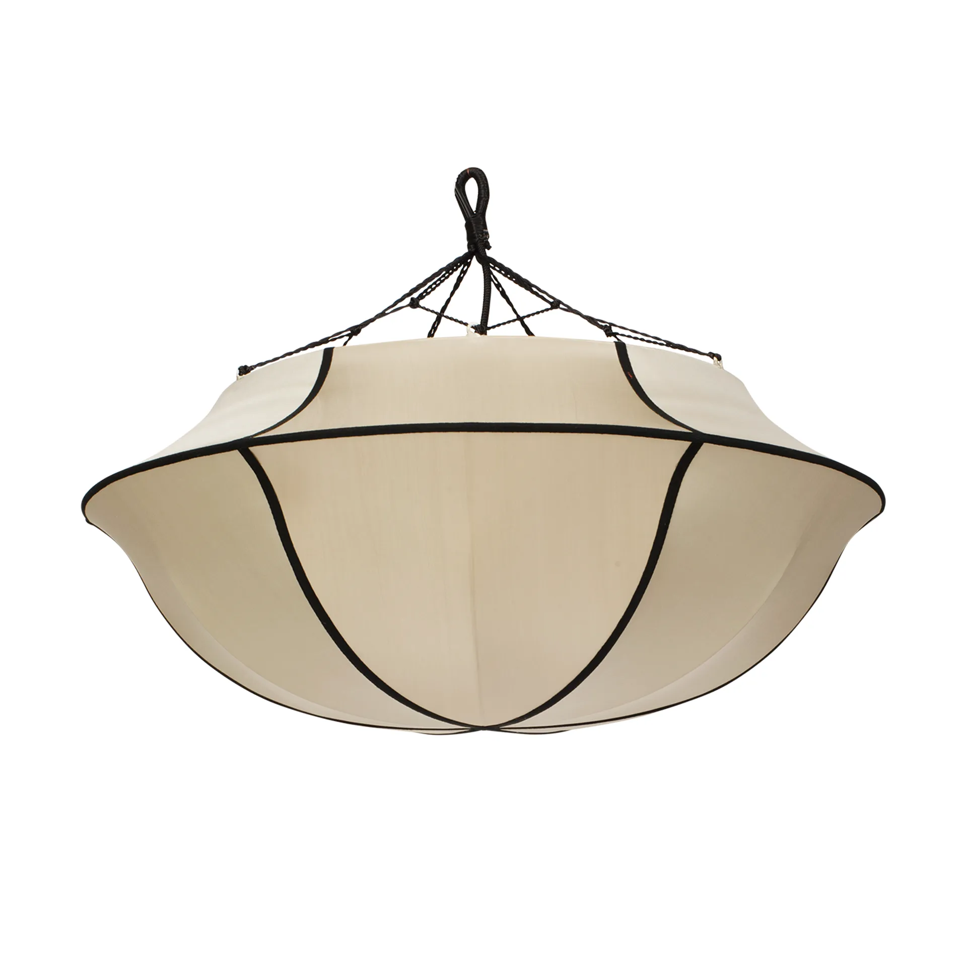 Lampadario Indochina Classic Umbrella, Kit-black Oi Soi Oi