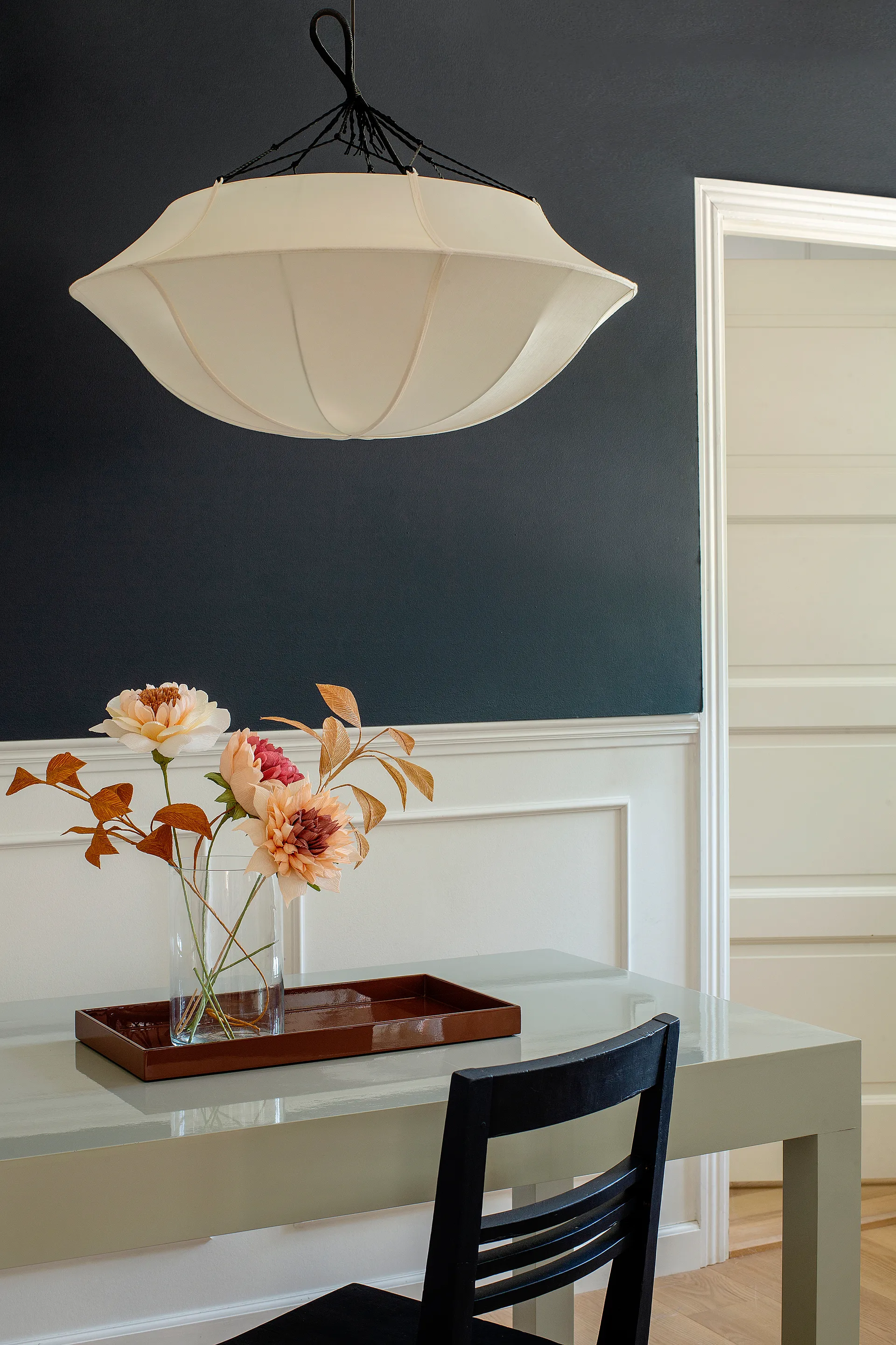 Lampadario Indochina Classic Umbrella, Offwhite Oi Soi Oi