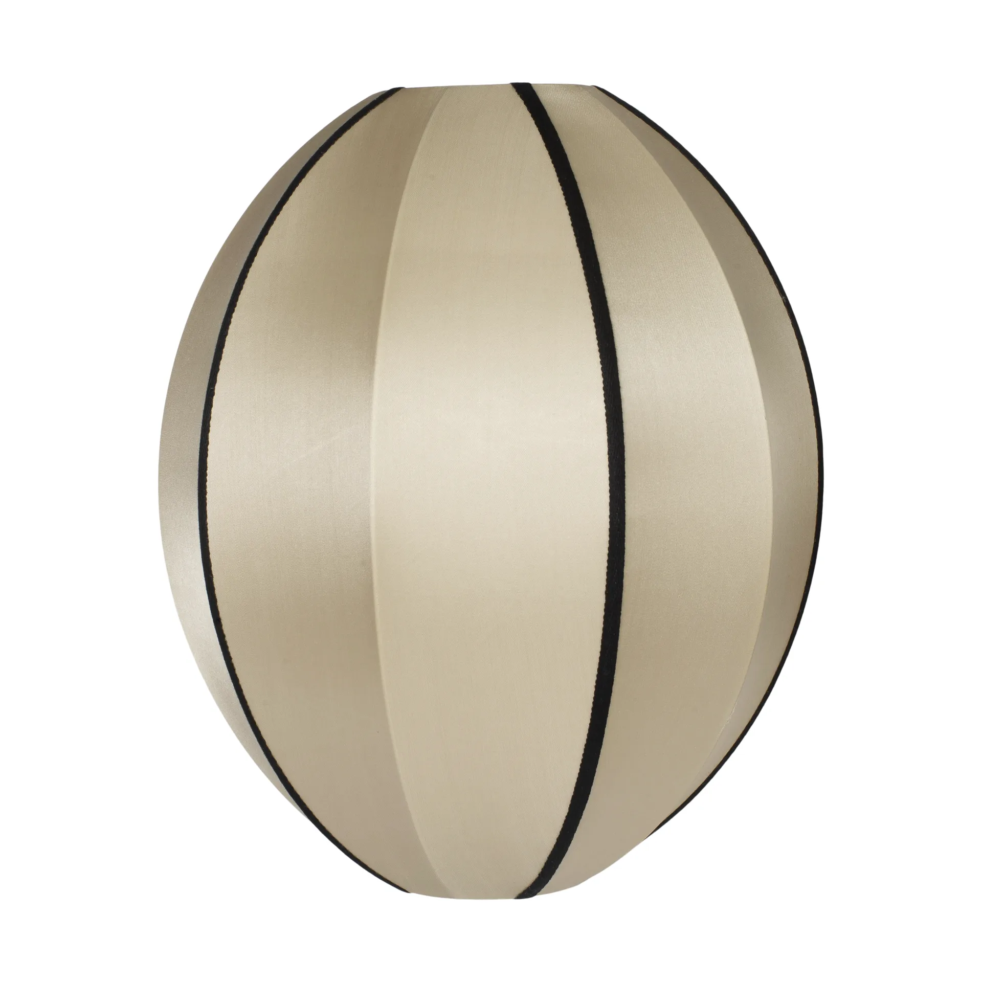 Paralume Indochina Classic Oval S, Kit-black Oi Soi Oi