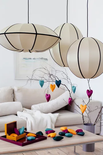 Paralume Indochina Classic Round XL - Kit-black - Oi Soi Oi