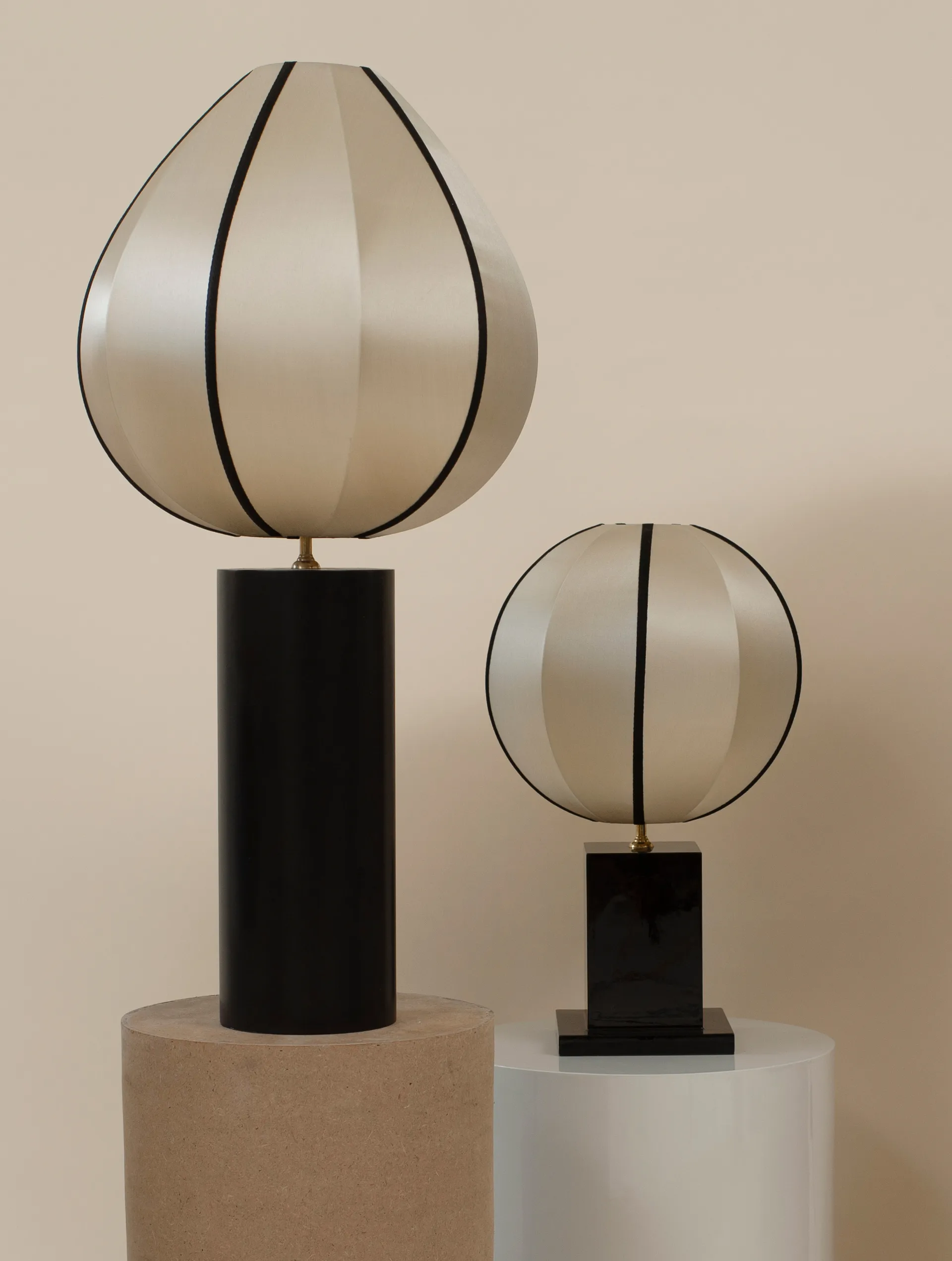 Paralume Indochina Classic Round XS, Kit-black Oi Soi Oi