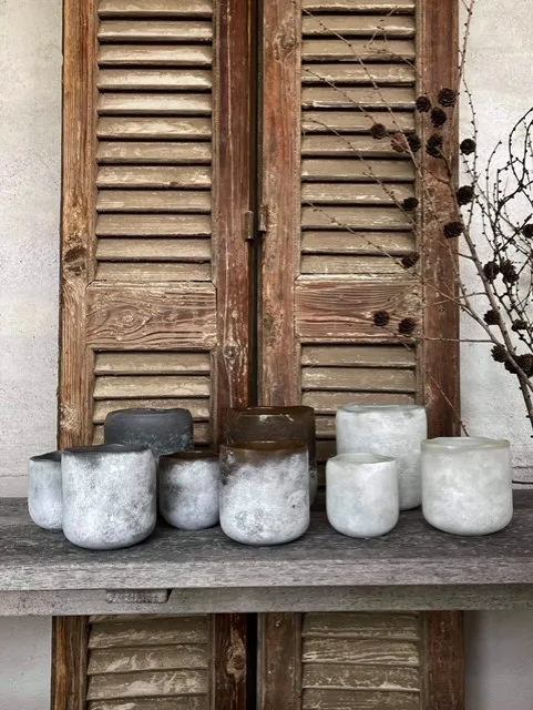 Lanterna Halde 8 cm, Bianco Olsson & Jensen