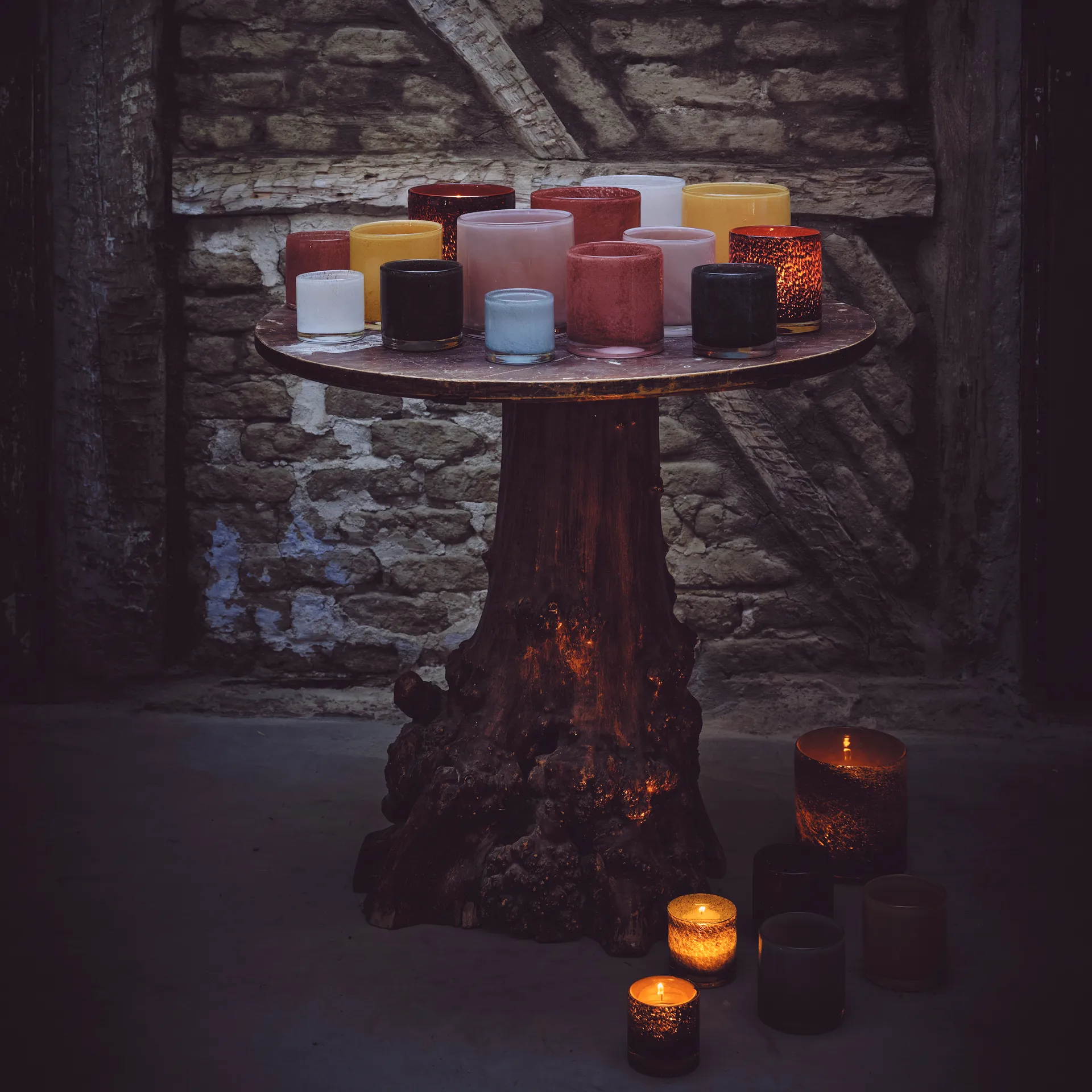 Lanterna Nilla 12 cm, rosa chiaro Olsson & Jensen