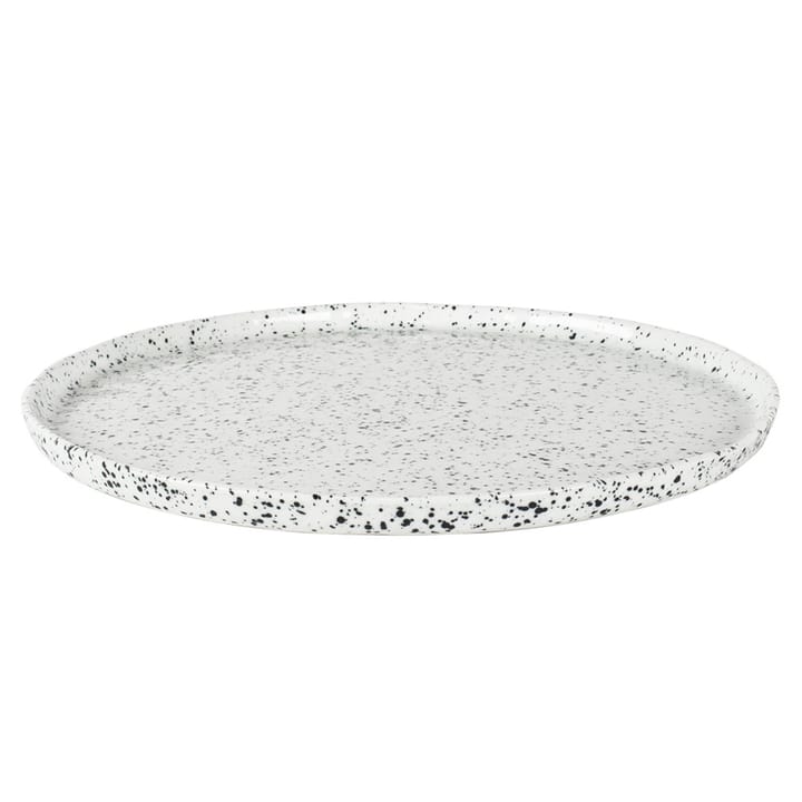 Piatto Poppi 27 cm, bianco-nero Olsson & Jensen