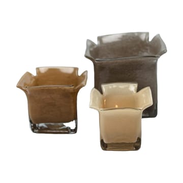 Portacandela Atlas 15,5 cm - Taupe - Olsson & Jensen