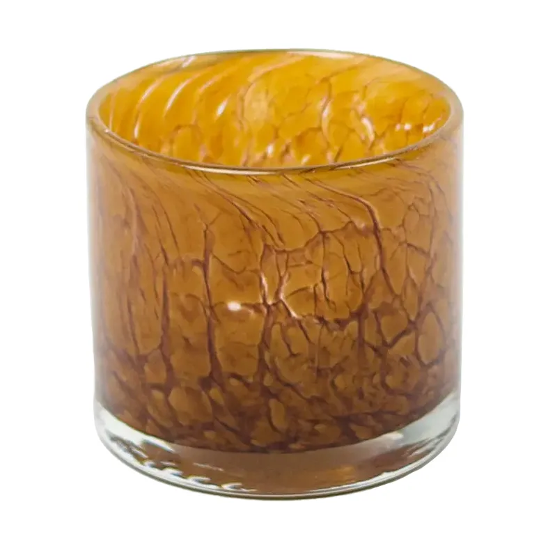 Portacandela Etna Ø8 cm, Marrone chiaro Olsson & Jensen