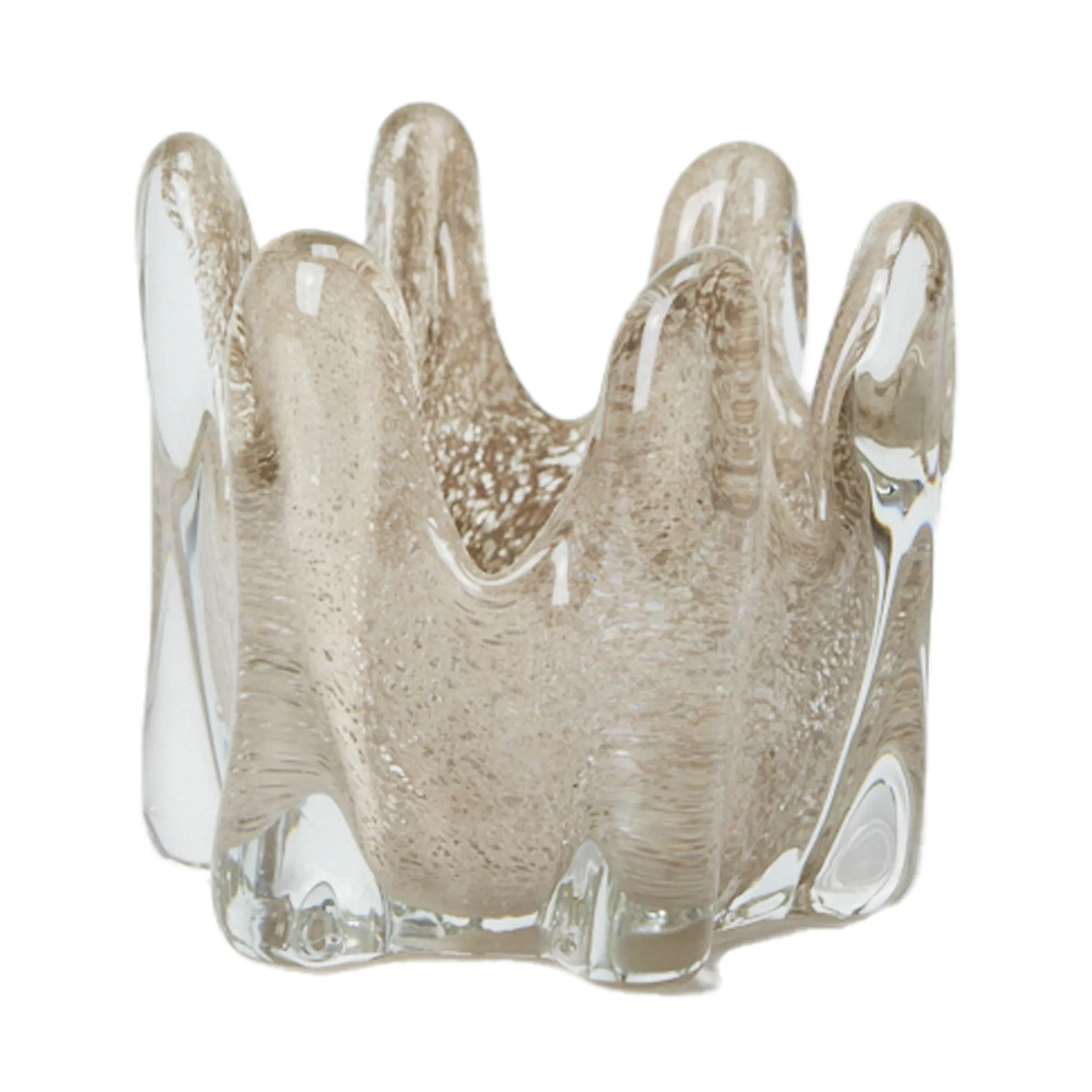 Portacandela Helix Ø 10,5 cm, Grigio talpa Olsson & Jensen