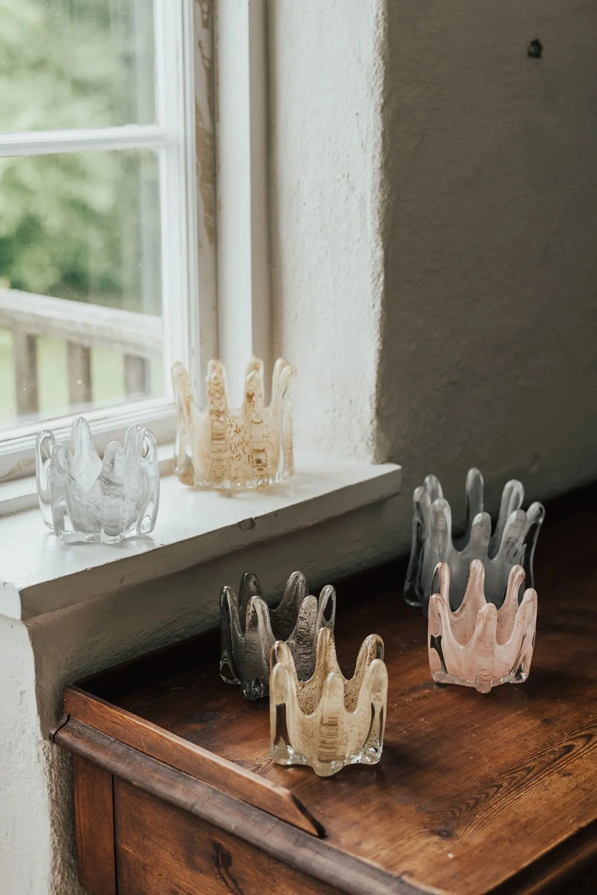 Portacandela Helix Ø 14 cm, Grigio chiaro Olsson & Jensen