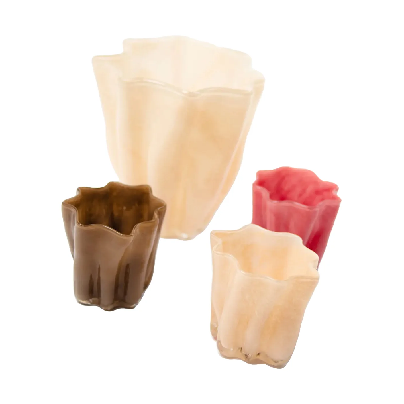 Portacandela Tess Ø10 cm, Bianco crema Olsson & Jensen