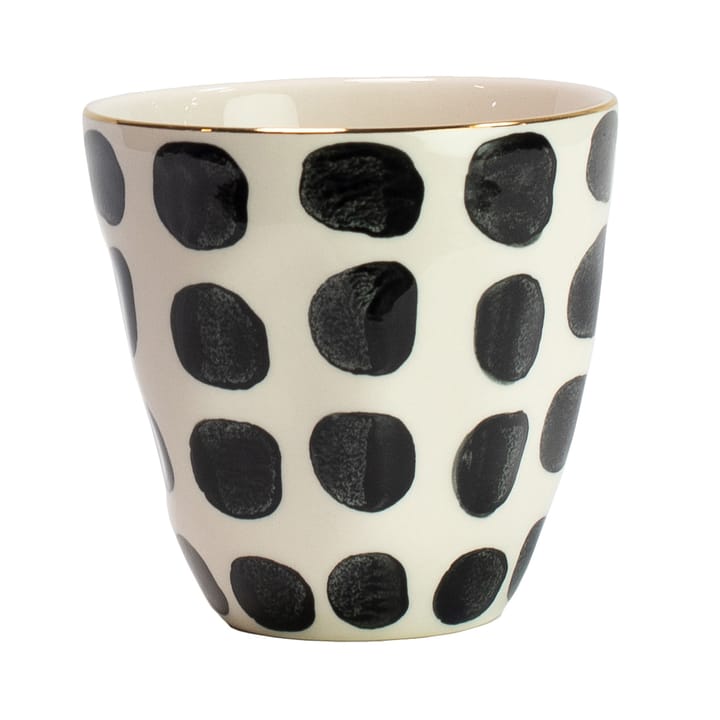 Tazza Vigdis - bianco e nero-oro - Olsson & Jensen