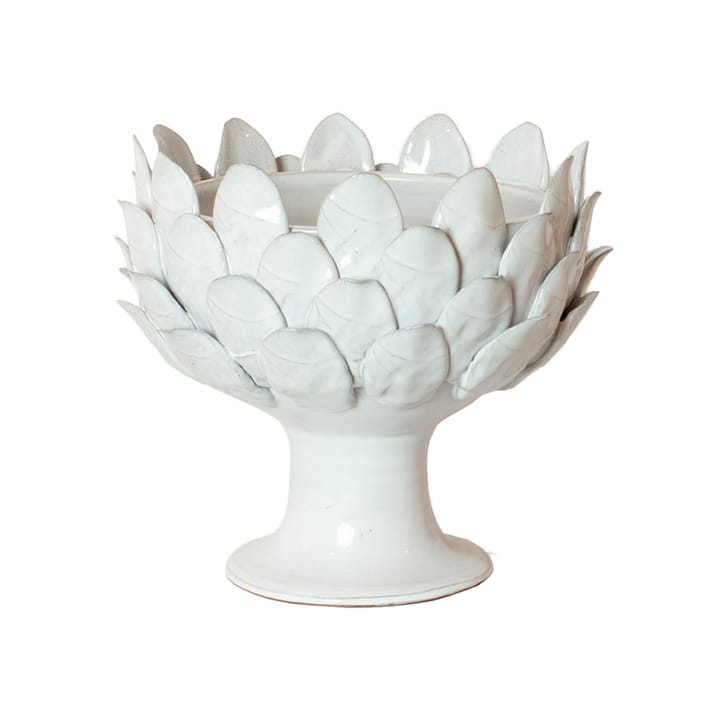 Vaso da fiori Marielle grande Ø 27 cm - bianco - Olsson & Jensen