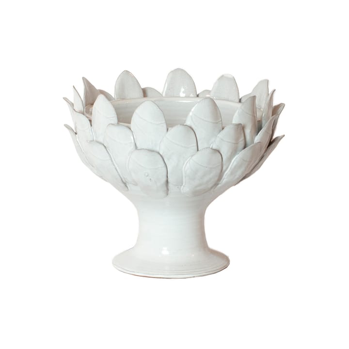 Vaso da fiori Marielle piccolo Ø 23,5 cm - bianco - Olsson & Jensen