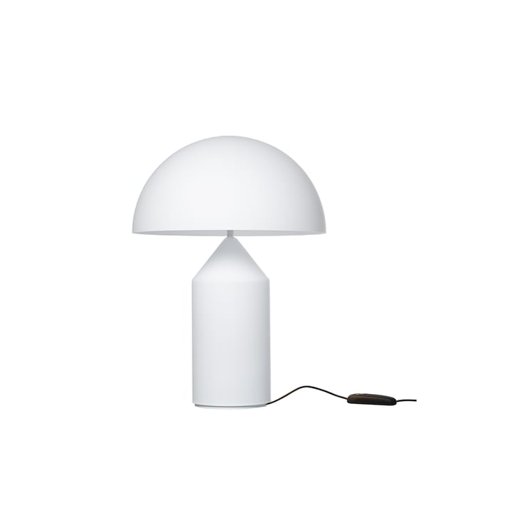 Lampada da tavolo Atollo medium 237 in vetro - Opal, medium - Oluce