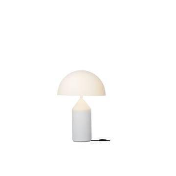 Lampada da tavolo Atollo small 236 in vetro - Opal - Oluce