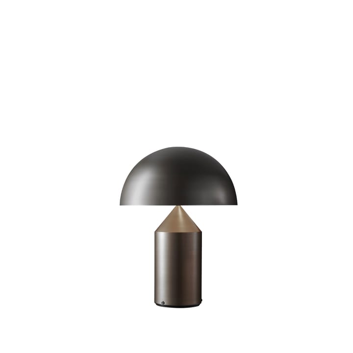 Lampada da tavolo Atollo small 238 in metallo - Satin bronze - Oluce