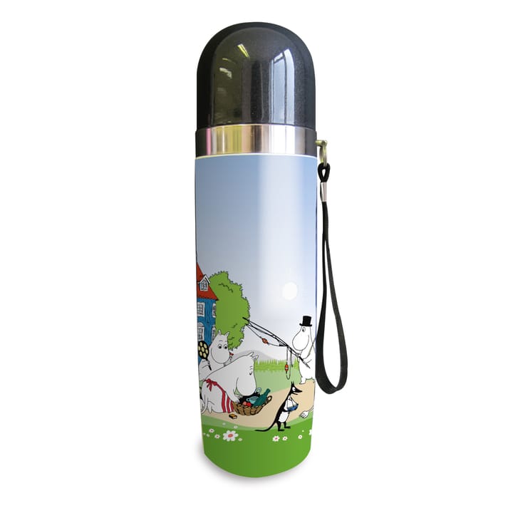 Borraccia termica Moomin Holiday estate - 0,5 L - Verde - Opto Design
