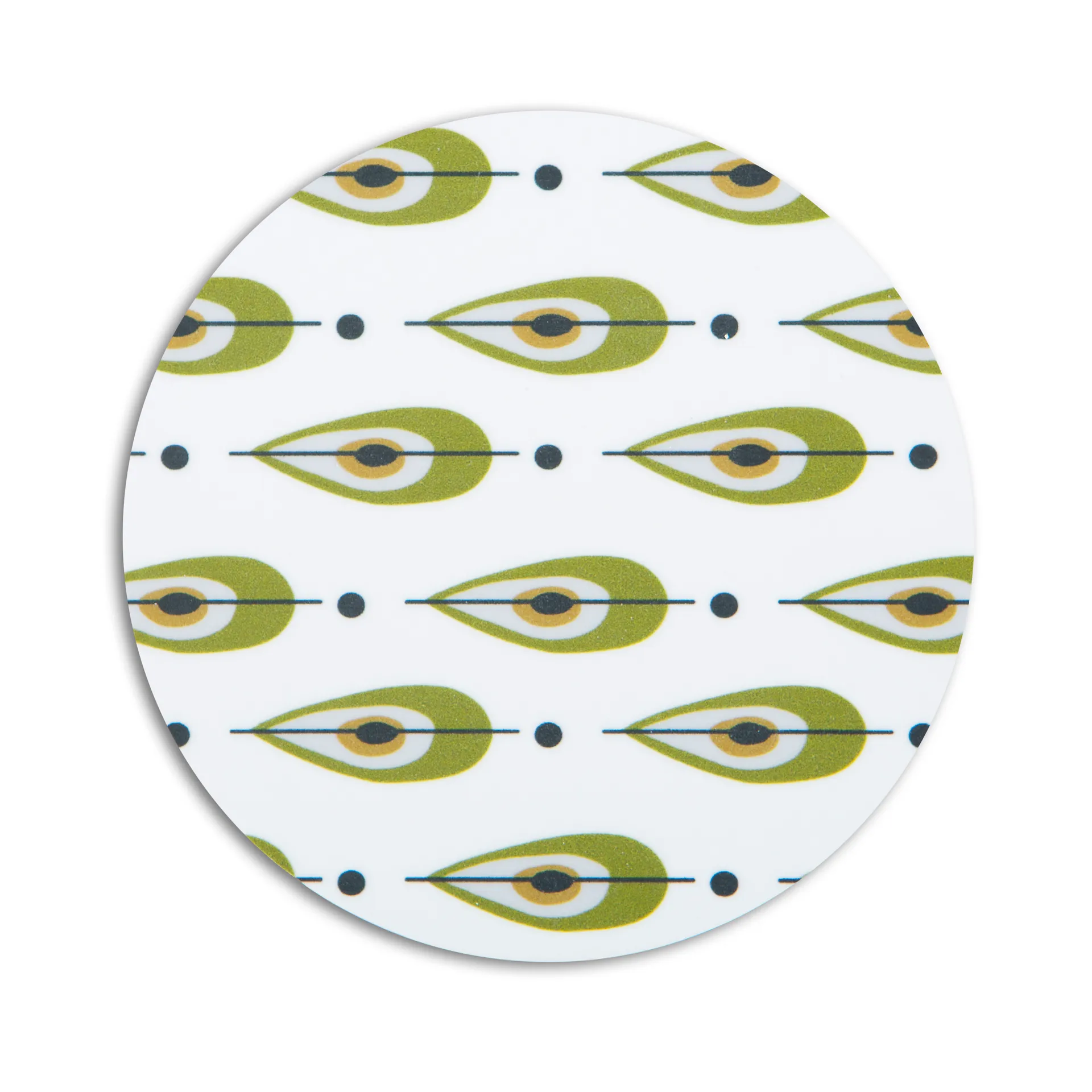 Sottopentola High Pears 1, 21 cm, verde oliva Opto Design