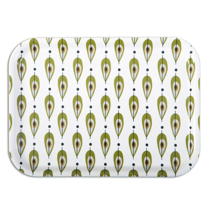 Vassoio High Pears olive green - 36x28 cm - Opto Design