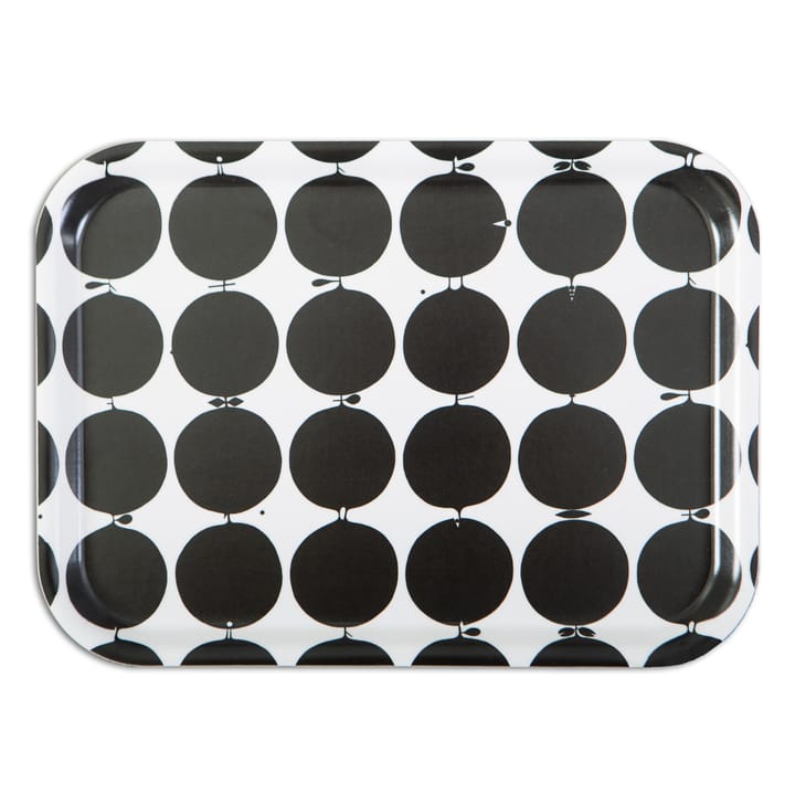 Vassoio Tallyho 27x20 cm - Nero-bianco - Opto Design