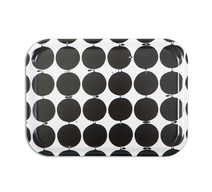 Vassoio Tallyho 36x28 cm - Nero-bianco - Opto Design