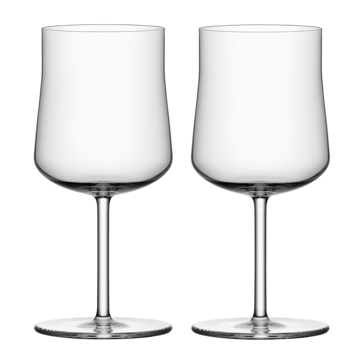 Bicchiere con piede Informal 28 cl confezione da 2 - Trasparente - Orrefors