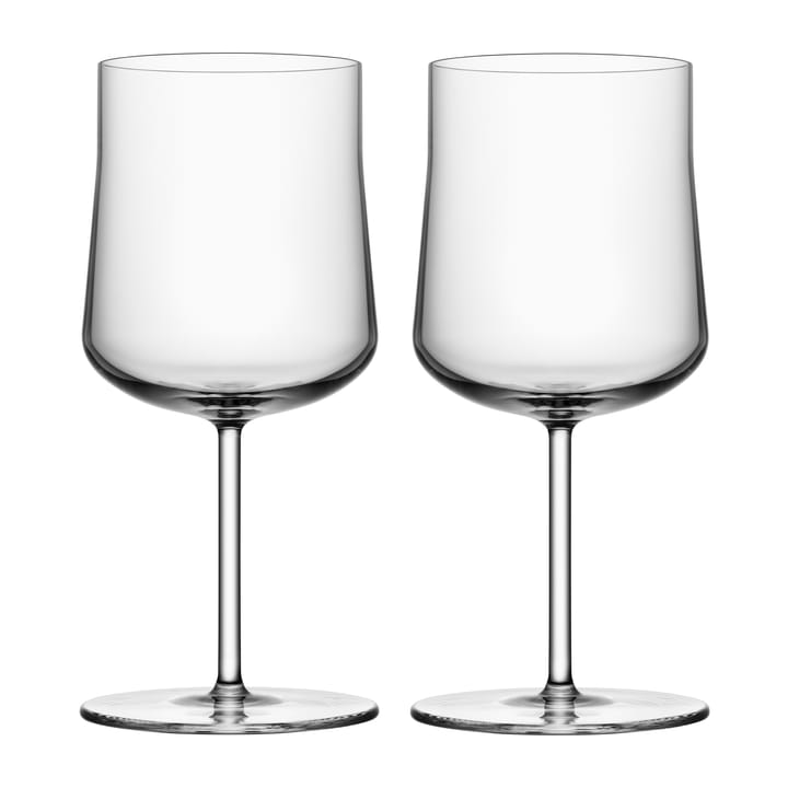 Bicchiere con piede Informal 36 cl confezione da 2 - Trasparente - Orrefors