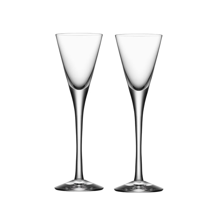 Bicchiere da acquavite More - confezione da 2 - Orrefors