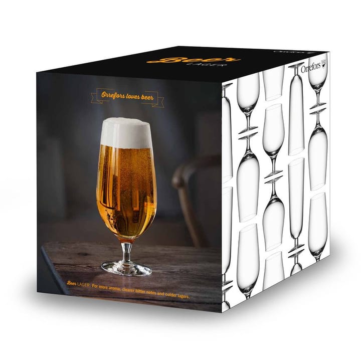 Bicchiere da birra lager confezione da 4 - 60 cl - Orrefors