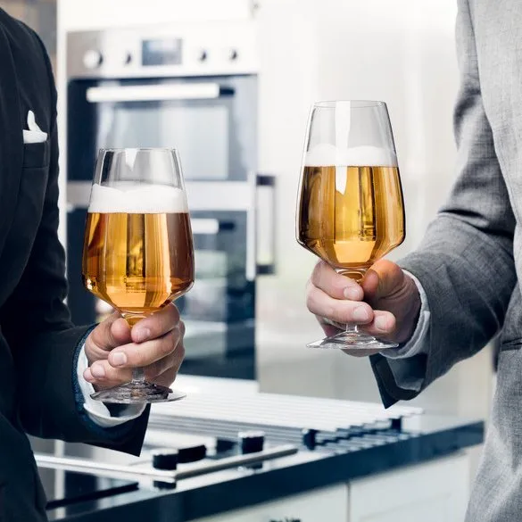 Bicchiere da birra Pulse confezione da 4, confezione da 4 Orrefors