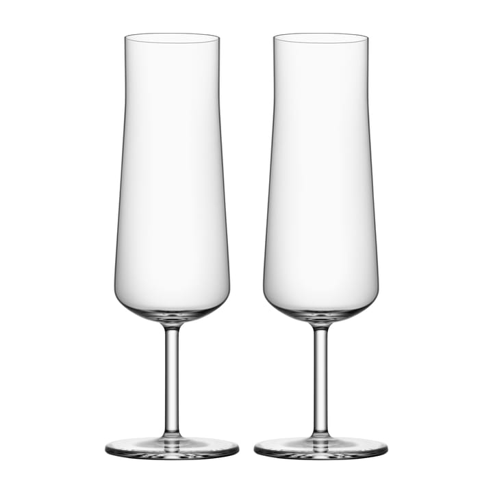 Bicchiere da champagne Informal 22 cl confezione da 2 - Trasparente - Orrefors