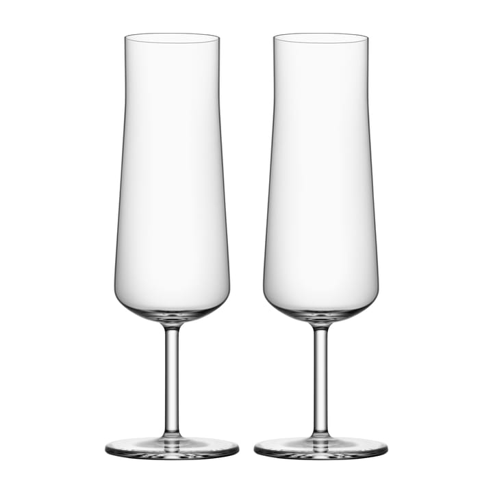 Bicchiere da champagne Informal 22 cl confezione da 2 - Trasparente - Orrefors