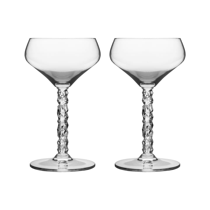 Bicchiere da cocktail Carat confezione da 2 - Trasparente - Orrefors