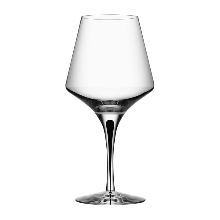Bicchiere da vino Metropol 61 cl - Trasparente/nero - Orrefors
