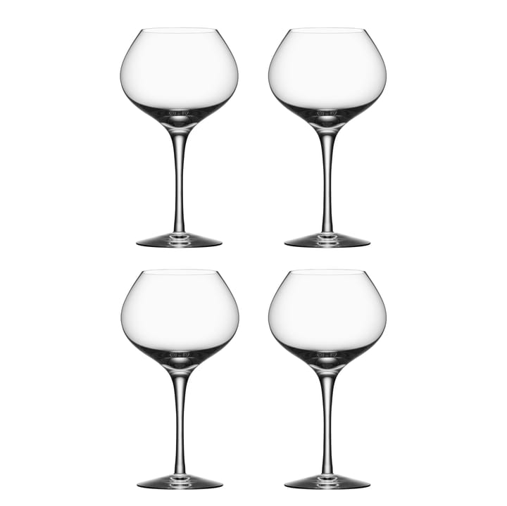 Bicchiere da vino rosso More Mature confezione da 4 - 48 cl - Orrefors