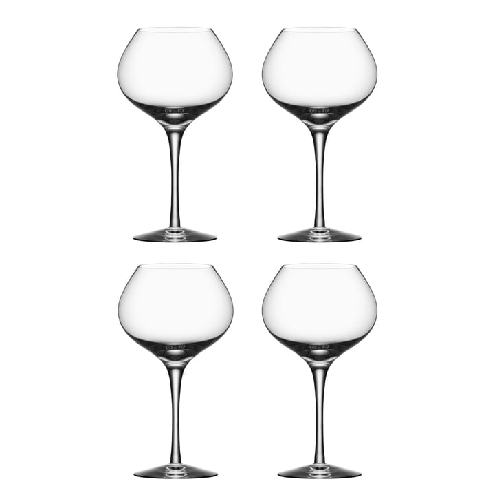 Bicchiere da vino rosso More Mature confezione da 4, 48 cl Orrefors