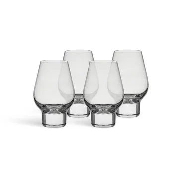 Bicchiere da whisky More - Trasparente, 19 cl, 4-pack - Orrefors