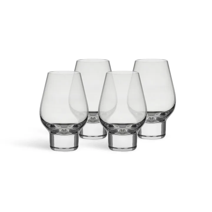 Bicchiere da whisky More - Trasparente, 19 cl, 4-pack - Orrefors