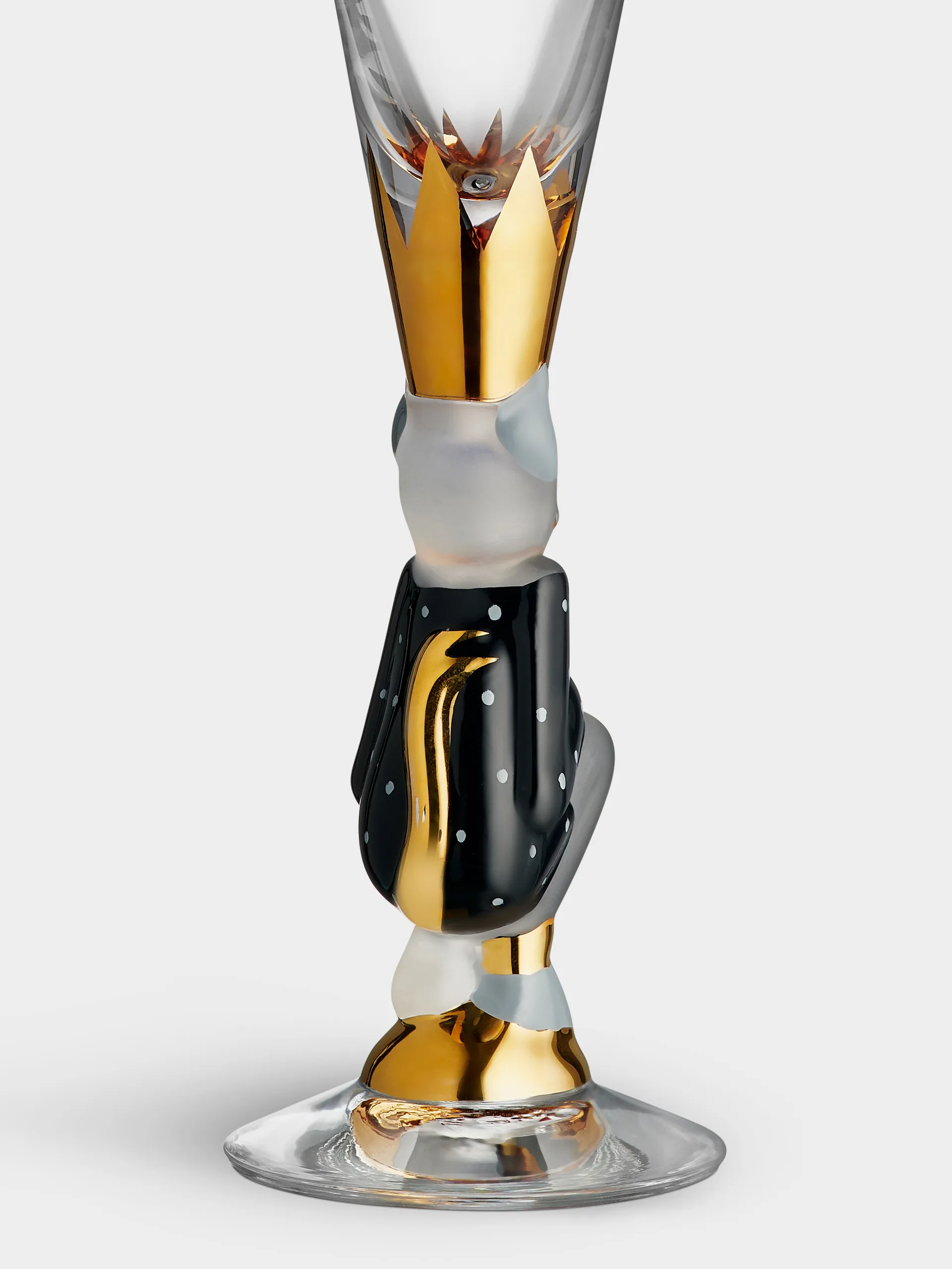 Bicchiere Sparkling Devil 19 cl, Grigio scuro Orrefors