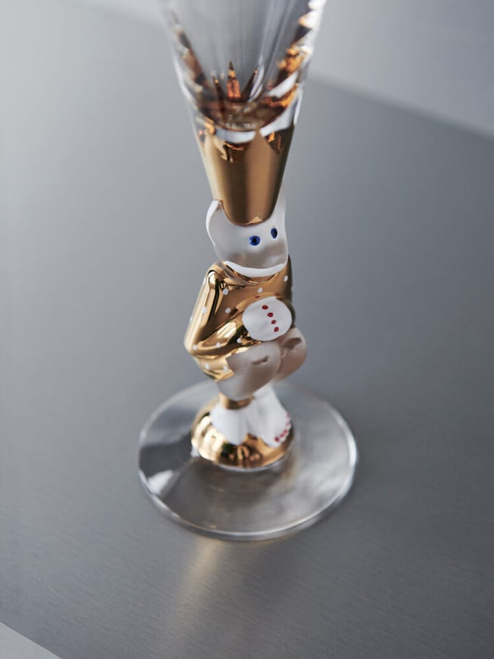 Bicchiere Sparkling Devil 19 cl, Oro Orrefors