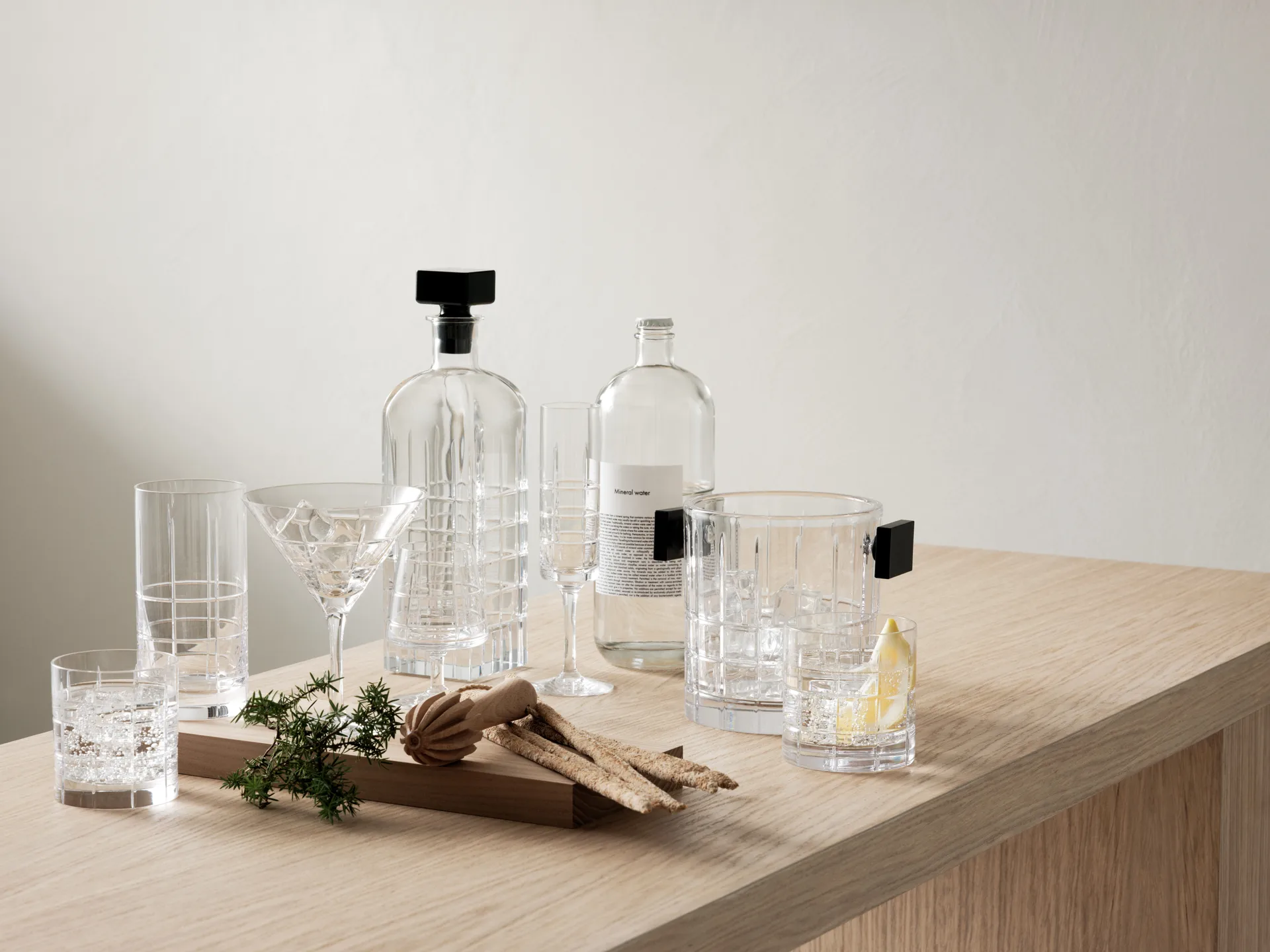 Bicchiere Street Old Fashioned da 27 cl, confezione da 4, Chiaro Orrefors