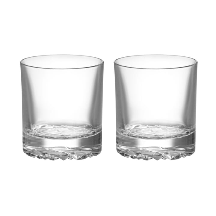 Bicchieri Carat double Old Fashioned 28 cl confezione da 2 - Chiaro - Orrefors