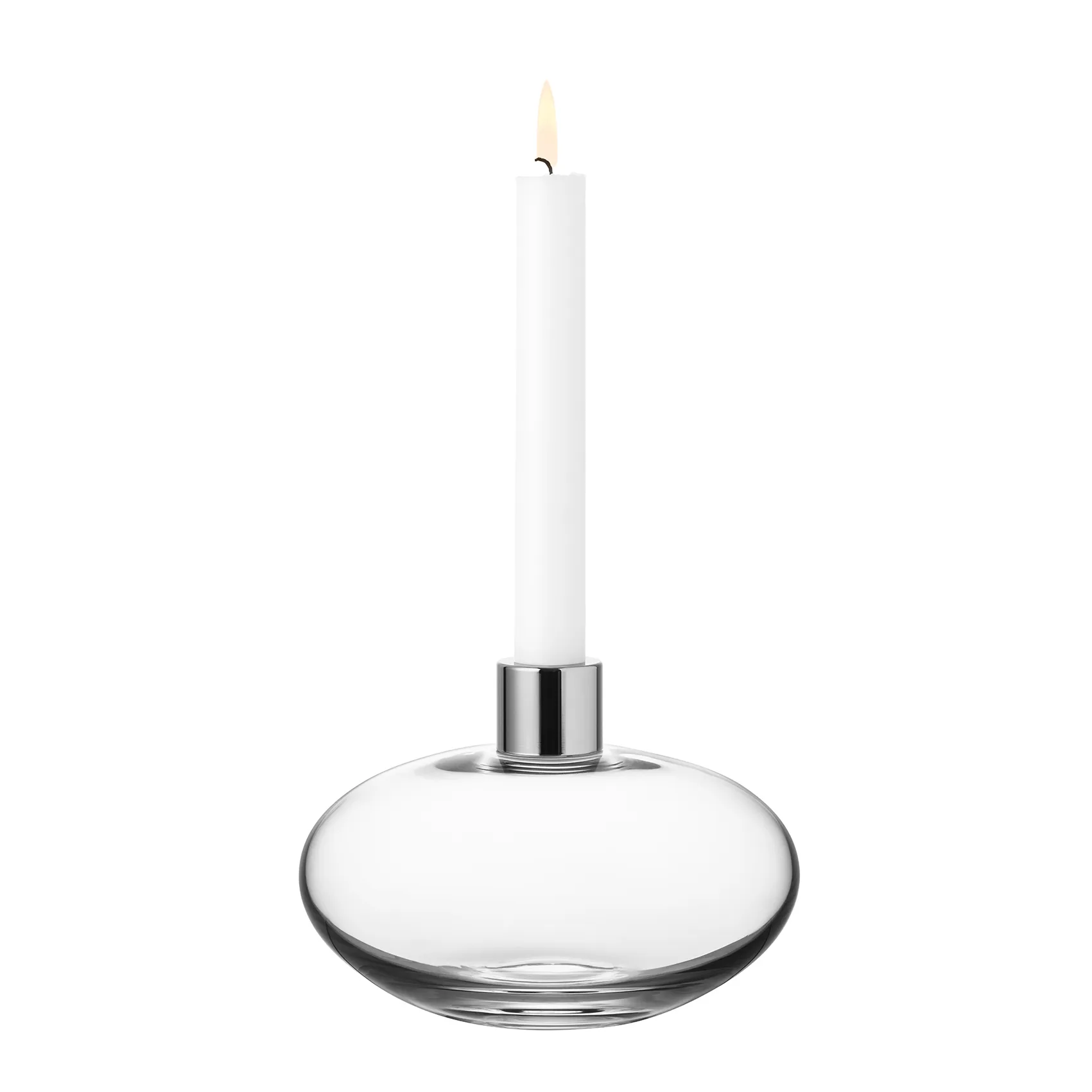 Candeliere Pluto, trasparente Orrefors